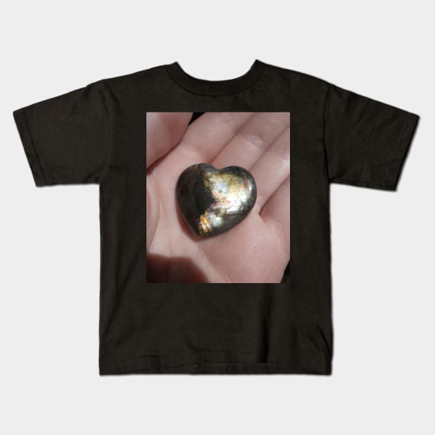 labrdorite love Kids T-Shirt by lovefromsirius